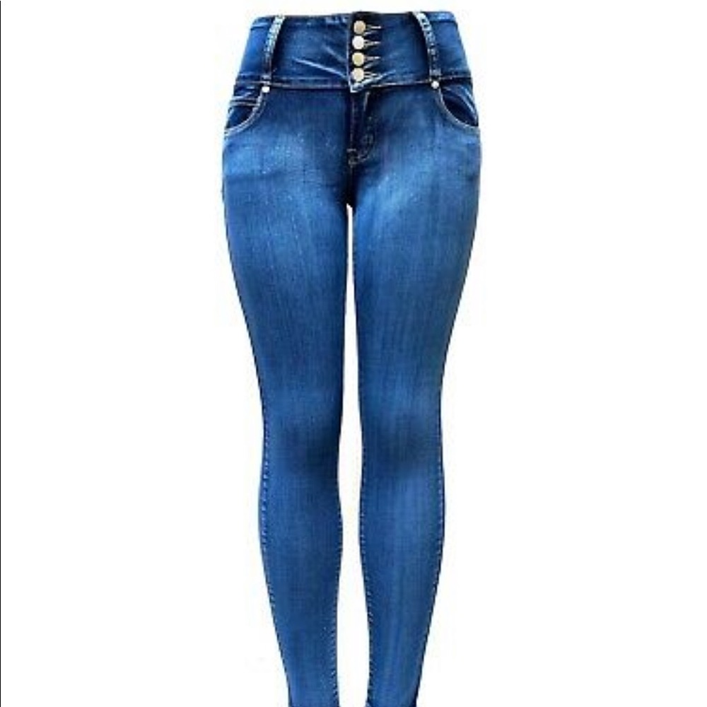 H&Y Butt Lift, sand wash Skinny Jeans
